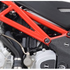 R&G Racing Frame Plug, LHS, mid frame boss for MV Agusta Brutale 1090 '13-'19, 1090R / 1090RR '05-'19 R&G Racing Frame Plug, LHS, mid frame boss for MV Agusta Brutale 1090 '13-'19, 1090R / 1090RR '05-'19
